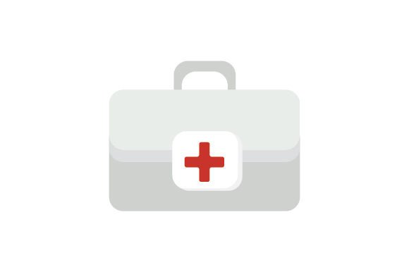 First Aid Kit - Cartoon Crafts & Medical Design