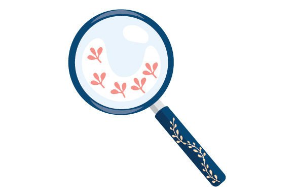 Hygge Scandinavian Magnifying Glass Crafts Medical