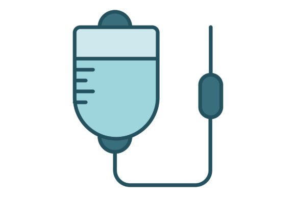 Infusion Icon for Crafts and Medical Branding