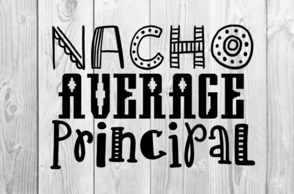 Nacho Average Principal SVG