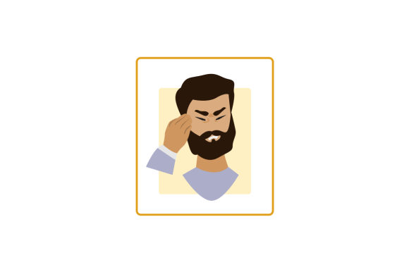 Person with Headache Crafts & Medical Design