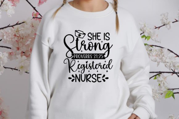 She is Strong Proverbs 31 25 Registered Graphics