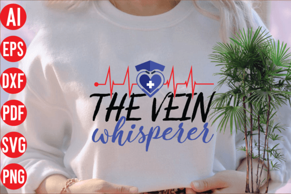 The Vein Whisperer SVG Cut File